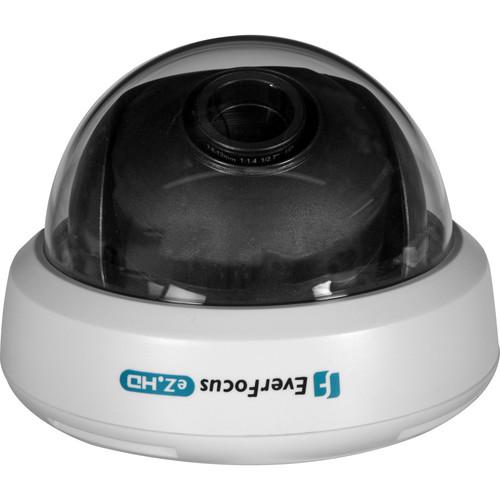 EverFocus 720p HD Indoor Dome Camera with 2.8 - 12mm Lens ED910W