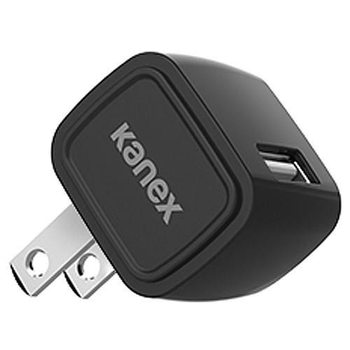 Kanex USB Wall Charger V2 - 1A (Black) KWCU10V2BK, Kanex, USB, Wall, Charger, V2, 1A, Black, KWCU10V2BK,