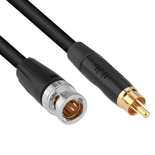 Kopul Premium Series BNC Male to RCA Male Cable (1.5 ft), Kopul, Premium, Series, BNC, Male, to, RCA, Male, Cable, 1.5, ft,