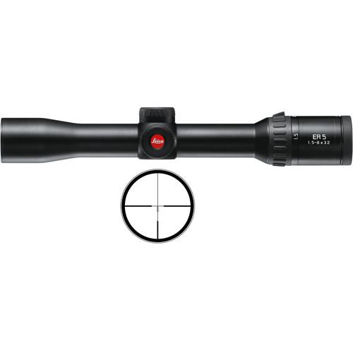 Leica 1.5-8x32 ER 5 Side Focus Riflescope (Plex) 51040