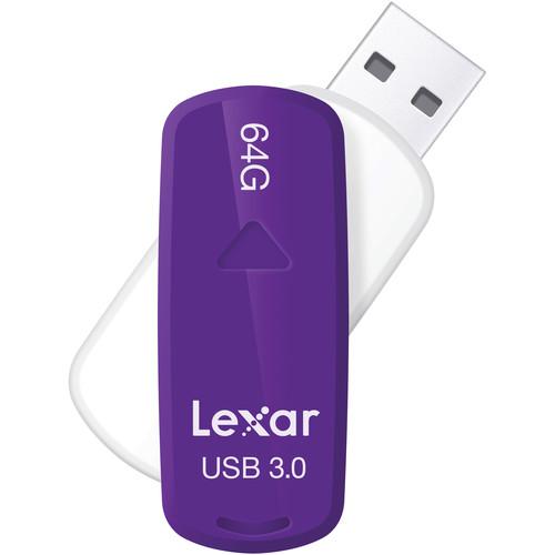 Lexar 128GB JumpDrive S35 USB 3.0 Flash Drive LJDS35-128ABNL