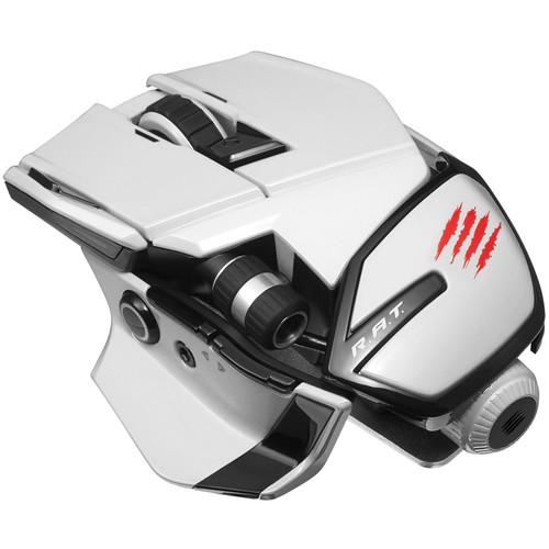 Mad Catz Office R.A.T. Wireless Mouse (White) MCB437240001/04/1, Mad, Catz, Office, R.A.T., Wireless, Mouse, White, MCB437240001/04/1
