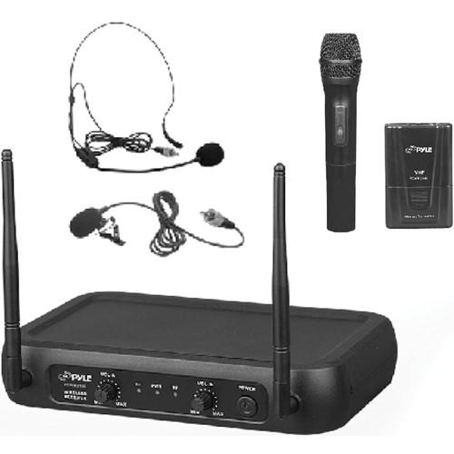 Pyle Pro PDWM2135 VHF Dual-Frequency Wireless System PDWM2135