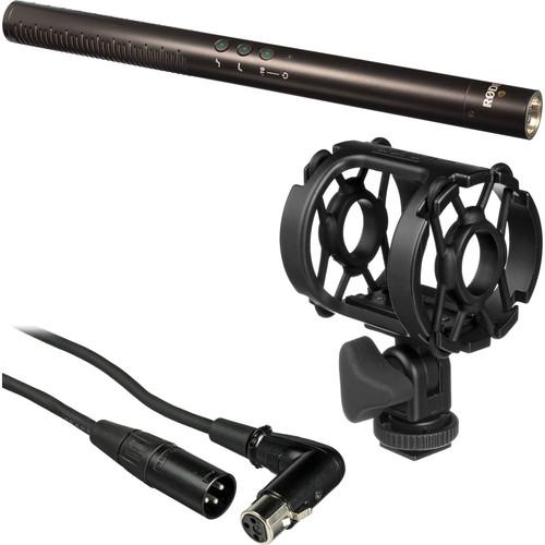 Rode NTG4  Shotgun Microphone with Shockmount and XLR-3F to, Rode, NTG4, Shotgun, Microphone, with, Shockmount, XLR-3F, to,