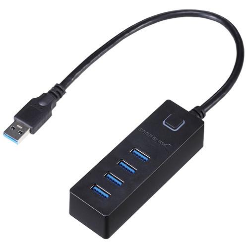 Sabrent 4-Port USB 3.0 Hub with Push Button Power Switch HB-U3P8, Sabrent, 4-Port, USB, 3.0, Hub, with, Push, Button, Power, Switch, HB-U3P8