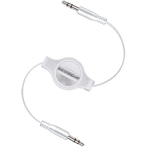 Scosche rePLAY - 3.5mm Retractable Audio Cable for iPod IU3.5RCW