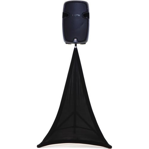 SCRIM KING Speaker Stand Scrim (Single-Sided, Black) SS-SPKB