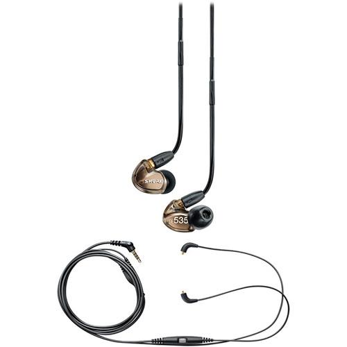 Shure SE535 Sound-Isolating Earphones and Music Phone Accessory, Shure, SE535, Sound-Isolating, Earphones, Music, Phone, Accessory
