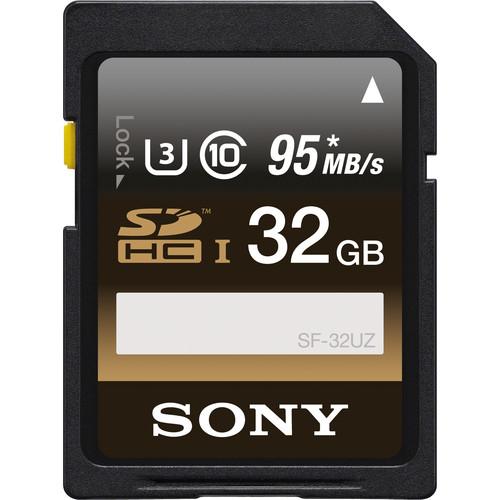 Sony 64GB UHS-I SDXC Memory Card (Class 10/U3) SF64UZ/TQN