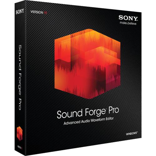 Sony Sound Forge Pro 11 Upgrade - Audio Waveform SF11094ESD