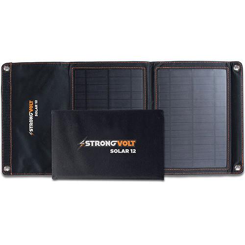 StrongVolt  Solar 18 Watt Charger SV-18WFLDBLK, StrongVolt, Solar, 18, Watt, Charger, SV-18WFLDBLK, Video