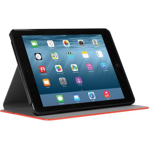 Targus Hard Cover for iPad Air 2 (Black with Red Edge) THZ520US, Targus, Hard, Cover, iPad, Air, 2, Black, with, Red, Edge, THZ520US