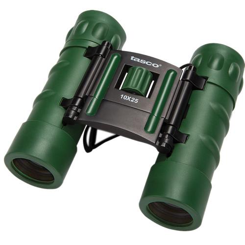 Tasco  10x25 Essentials Compact Binocular 168RBDG