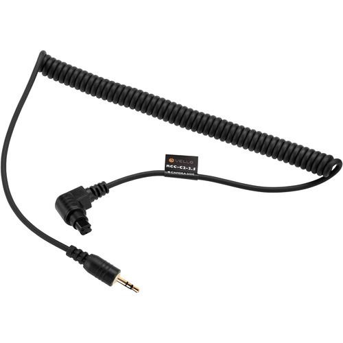 Vello 2.5mm Remote Shutter Release Cable for Cameras RCC-C1-2.5