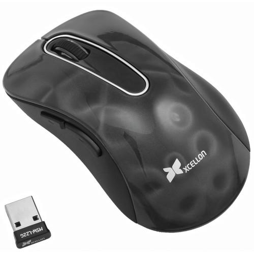 Xcellon MSW-L22 Wireless Laser Mouse (Glossy Gray) MSW-L22G