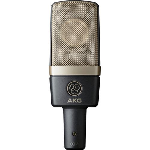 AKG C314 Multi-Pattern Condenser Microphone 3386Z00010, AKG, C314, Multi-Pattern, Condenser, Microphone, 3386Z00010,