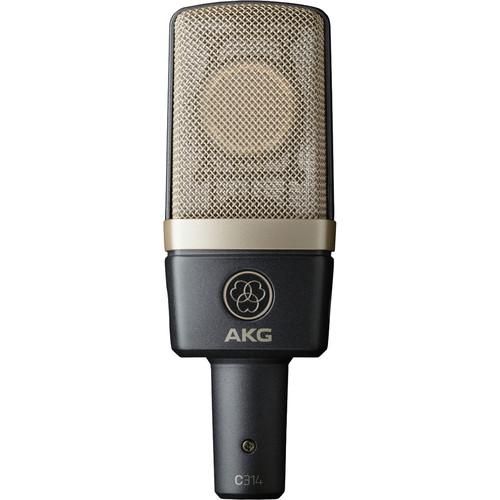 AKG C314 Multi-Pattern Condenser Microphone 3386Z00110, AKG, C314, Multi-Pattern, Condenser, Microphone, 3386Z00110,
