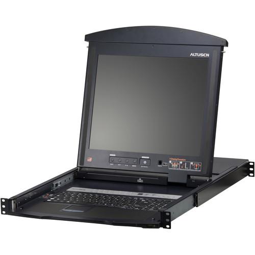 ATEN KL1516AMUKIT 16-Port CAT5 Dual Rail LCD KVM KL1516AMUKIT, ATEN, KL1516AMUKIT, 16-Port, CAT5, Dual, Rail, LCD, KVM, KL1516AMUKIT