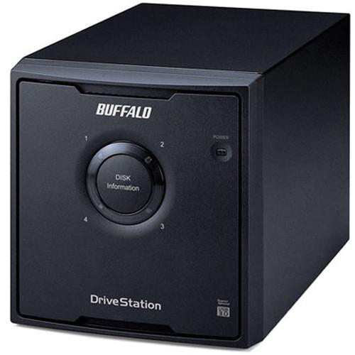 Buffalo 24TB (4 x 6TB) DriveStation Quad High HD-QH24TU3R5, Buffalo, 24TB, 4, x, 6TB, DriveStation, Quad, High, HD-QH24TU3R5,