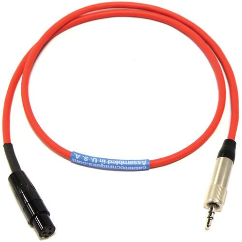 Cable Techniques 3.5mm TRS to 3-pin XLR Male Deluxe CT-S2KOP-24