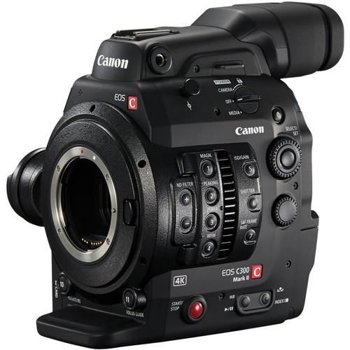 Canon C300 Mark II Cinema EOS Camcorder with Dual Pixel CMOS (PL Lens Mount -