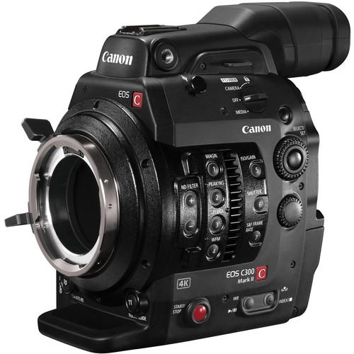 Canon C300 Mark II Cinema EOS Camera with Dual Pixel CMOS (EF Mount)