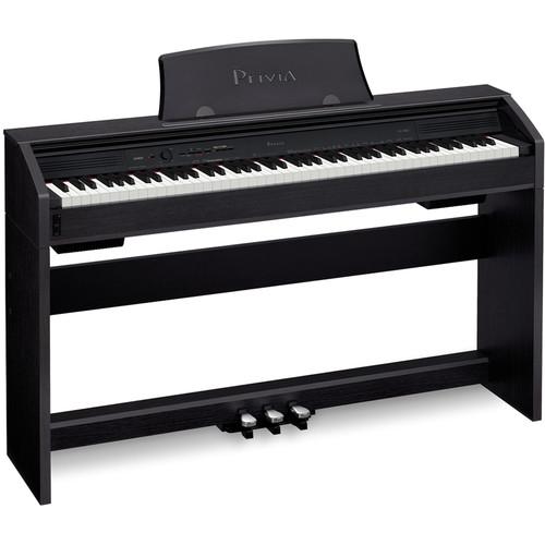 Casio PX-760 Privia 88-Key Digital Piano (Black) PX-760BK