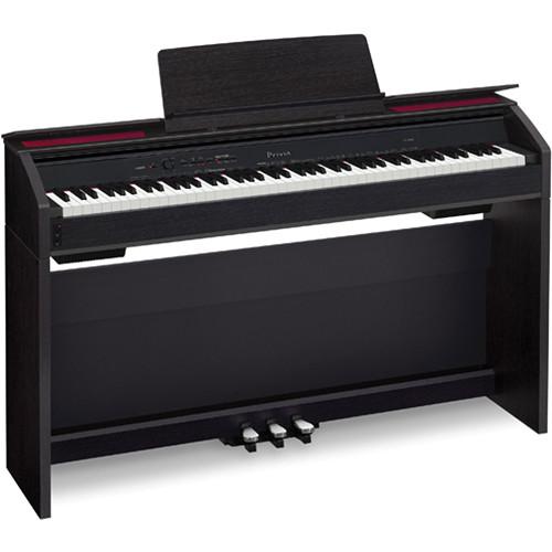 Casio PX-760 Privia 88-Key Digital Piano (Black) PX-760BK, Casio, PX-760, Privia, 88-Key, Digital, Piano, Black, PX-760BK,