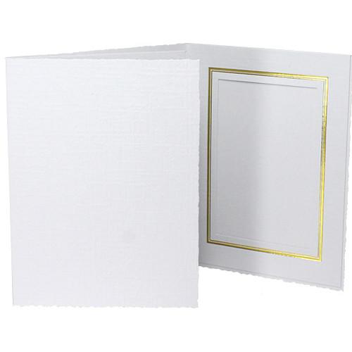 Collector's Gallery Classic White Folder with Gold PF551045.BH25, Collector's, Gallery, Classic, White, Folder, with, Gold, PF551045.BH25