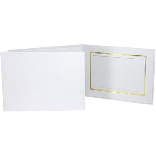 Collector's Gallery Classic White Folder with Gold PF551046.BH25