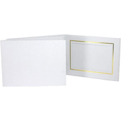 Collector's Gallery Classic White Folder with Gold PF551064.BH25