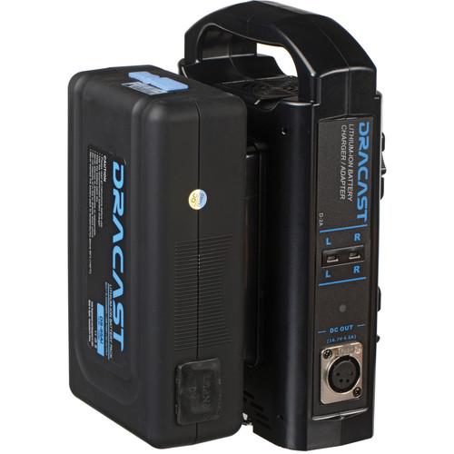 Dracast 90Wh 14.8V Lithium-Ion V-Mount Battery DR-1X90S-1XCH2
