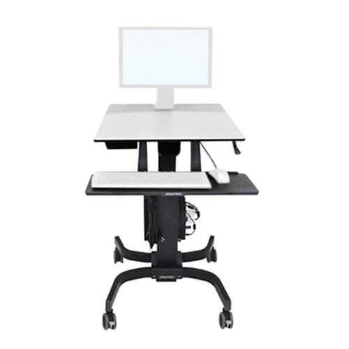 Ergotron WorkFit-C Dual Sit-Stand Workstation (Black) 24-214-085