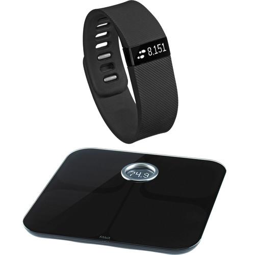 Fitbit Charge Activity   Sleep Wristband with Aria Wi-Fi Smart