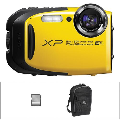 Fujifilm FinePix XP80 Digital Camera Basic Kit (Blue)