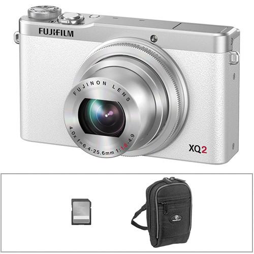 Fujifilm  XQ2 Digital Camera Basic Kit (White), Fujifilm, XQ2, Digital, Camera, Basic, Kit, White, , Video