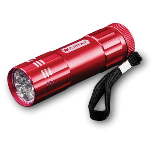 Go Green  9 LED Flashlight (Red) GG-113-09RD