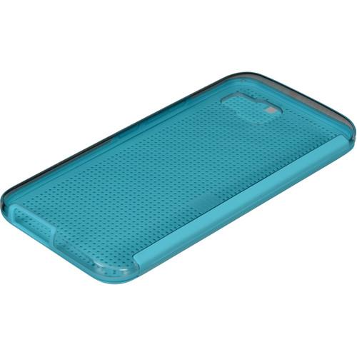 HTC Dot View Ice Case for One M9 (Turquoise Blue) 99H-20106-00