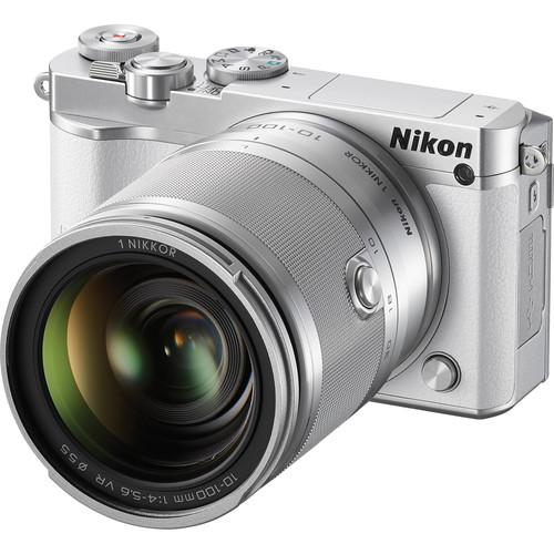 Nikon 1 J5 Mirrorless Digital Camera with 10-30mm and 27712