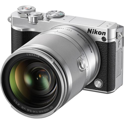 Nikon 1 J5 Mirrorless Digital Camera with 10-30mm and 27713