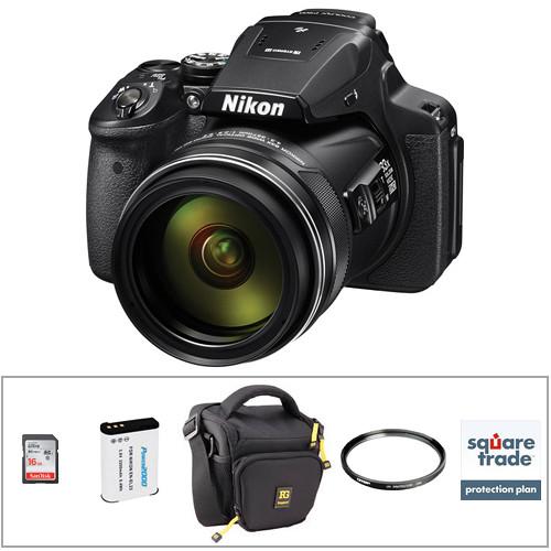 Nikon  COOLPIX P900 Digital Camera Deluxe Kit