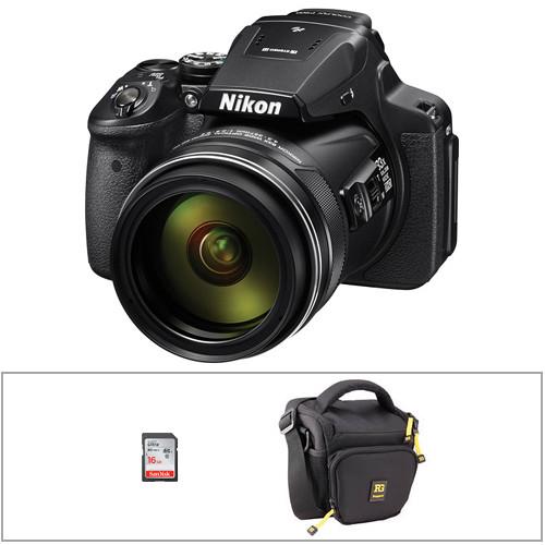Nikon  COOLPIX P900 Digital Camera Deluxe Kit