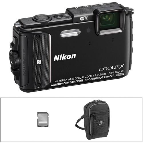 Nikon Nikon COOLPIX AW130 Waterproof Digital Camera Basic Kit, Nikon, Nikon, COOLPIX, AW130, Waterproof, Digital, Camera, Basic, Kit