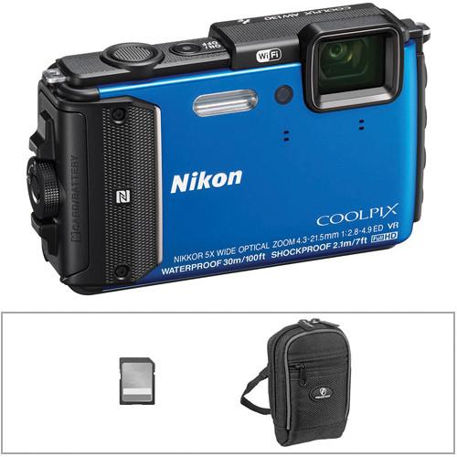 Nikon Nikon COOLPIX AW130 Waterproof Digital Camera Basic Kit, Nikon, Nikon, COOLPIX, AW130, Waterproof, Digital, Camera, Basic, Kit