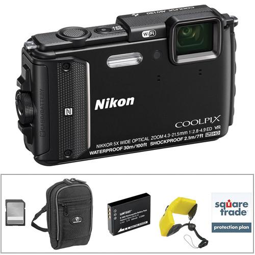 Nikon Nikon COOLPIX AW130 Waterproof Digital Camera Deluxe Kit