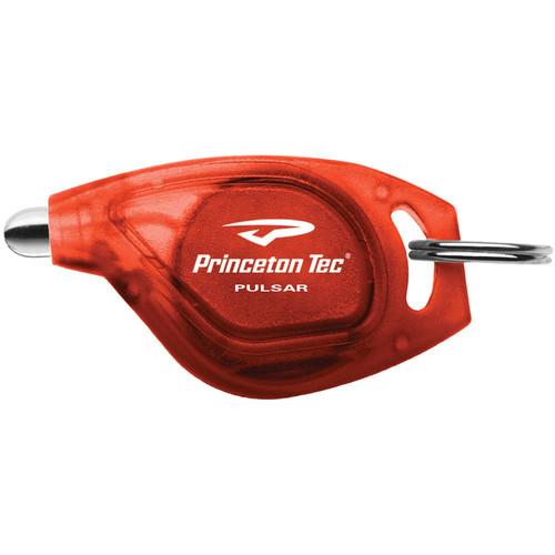 Princeton Tec Pulsar Red LED Flashlight (Black) P-3-BK