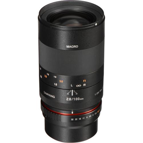 Samyang 100mm f/2.8 ED UMC Macro Lens for Micro Four SY100M-MFT