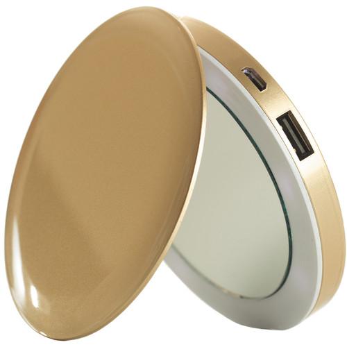 Sanho  HyperJuice Pearl Compact Mirror PL3000-RED, Sanho, HyperJuice, Pearl, Compact, Mirror, PL3000-RED, Video