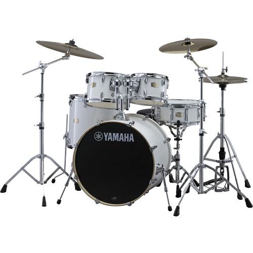 Yamaha Stage Custom Birch Acoustic 5-Piece Drum Set SBP2F50PW