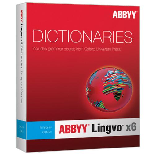 ABBYY Lingvo x6 English-Russian Dictionary (Upgrade) LVPERUWX6E